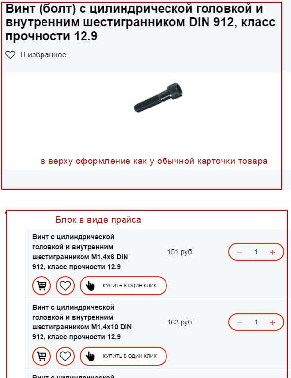 Синергия 2 типов страниц